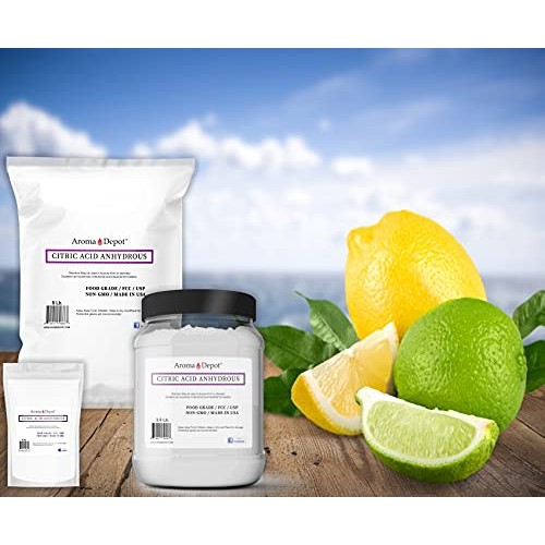 Citric Acid Powder 8 oz. - I Fine Granules I 100% Natural I Food G...