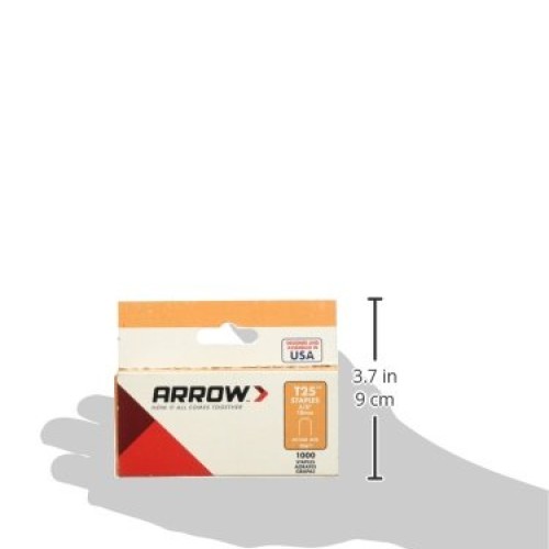 Arrow Fastener 256 Genuine T25 3/8-Inch Staples 1 Pack
