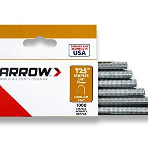 Arrow Fastener 256 Genuine T25 3/8-Inch Staples 1 Pack