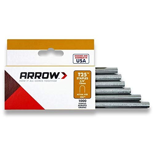 Arrow Fastener 256 Genuine T25 3/8-Inch Staples 1 Pack