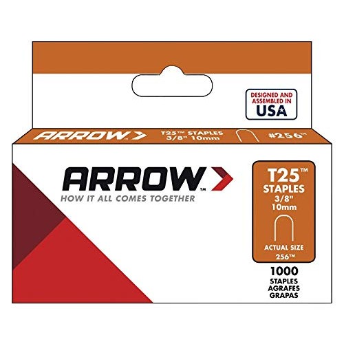 Arrow Fastener 256 Genuine T25 3/8-Inch Staples 1 Pack