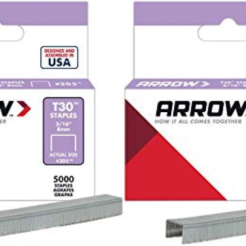 Arrow Fastener 305IP Genuine T30/T32 5/16-Inch Staples 2 Pack
