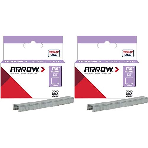 Arrow Fastener 305IP Genuine T30/T32 5/16-Inch Staples 2 Pack