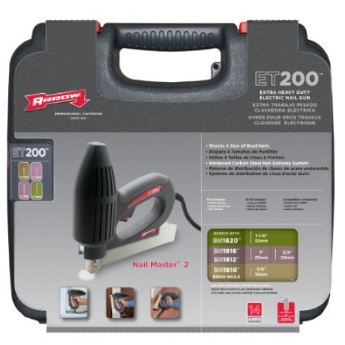 Arrow Fastener ET200 Heavy Duty Electric Nail , shoots up to 1 ...