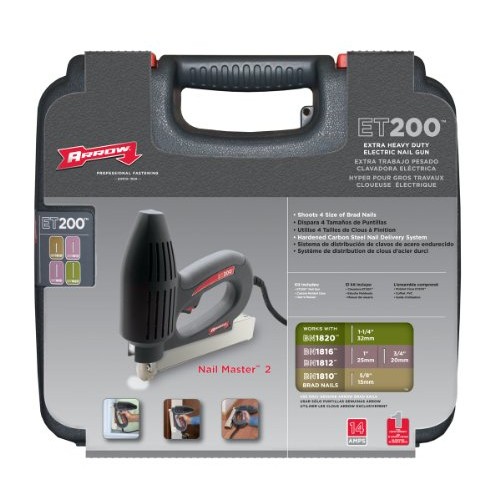 Arrow Fastener ET200 Heavy Duty Electric Nail , shoots up to 1 ...