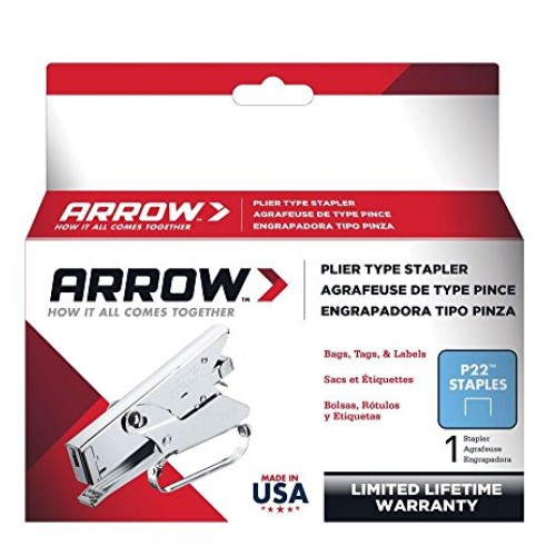 Arrow Fastener P22 Plier Type Stapler