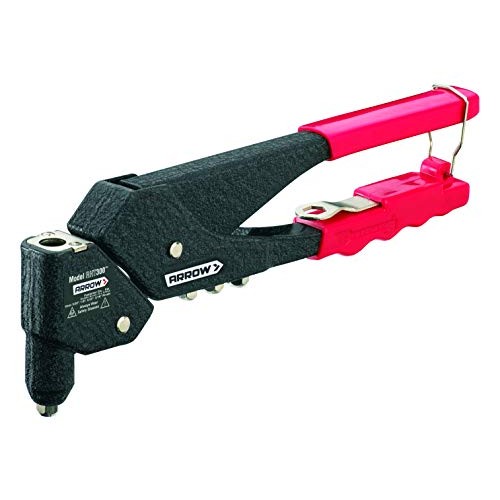 Arrow Fastener RHT300 Professional Swivel Head Rivet Tool, Red