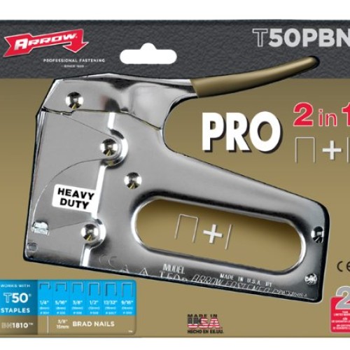 Arrow Fastener T50PBN Pro Staple and Nail