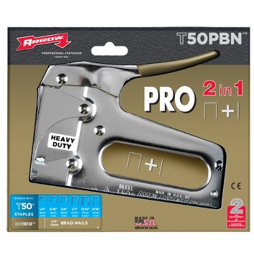 Arrow Fastener T50PBN Pro Staple and Nail