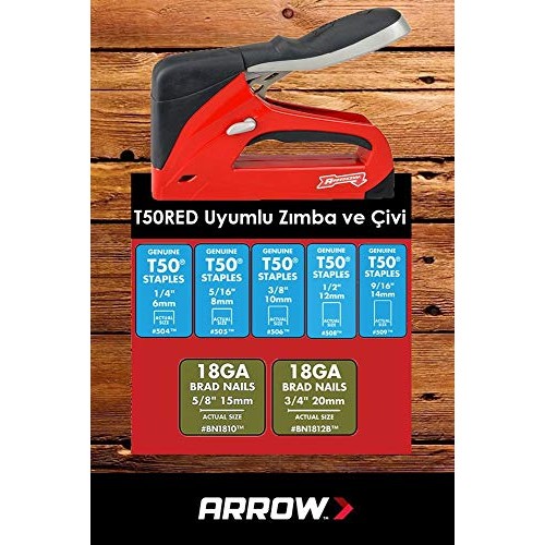 Arrow Fastener T50RED Pro Staple