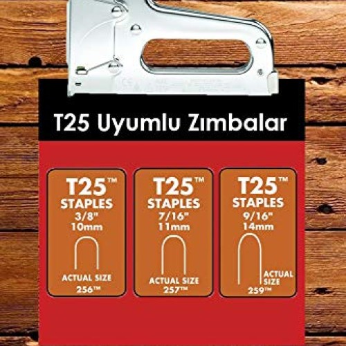 Arrow T25 Low Voltage Wire Staple , Fits up to 1/4-Inch Wires