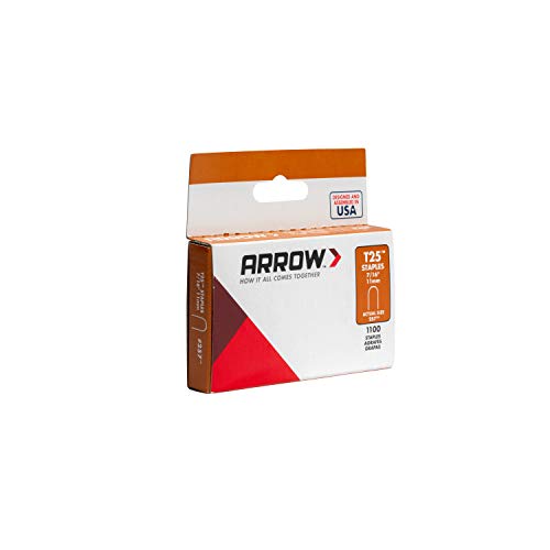 Arrow Fastener - 160841 257 Genuine T25/T2025 7/16-Inch Staples, 1...