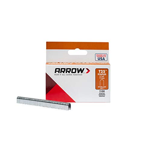 Arrow Fastener - 160841 257 Genuine T25/T2025 7/16-Inch Staples, 1...