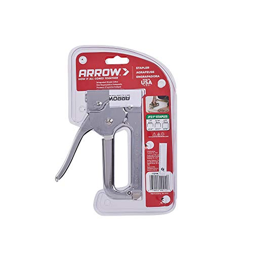 Arrow JT21CM Chrome Junior Tacker Staple