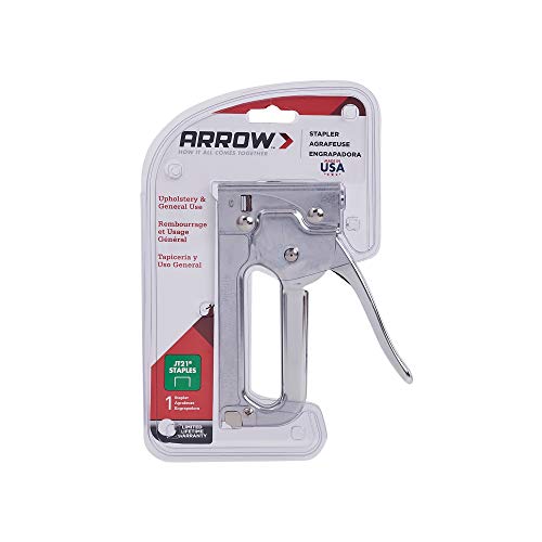Arrow JT21CM Chrome Junior Tacker Staple