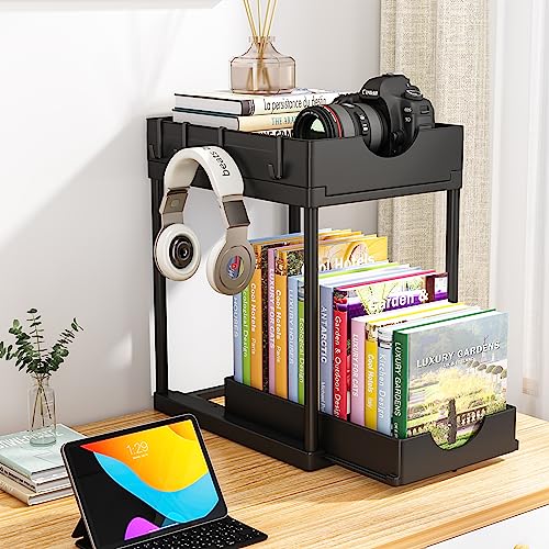 ARSTPEOE 2 Pack Double Sliding Under Sink Organizers and Storage,T...