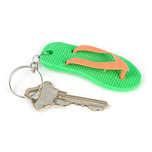 ArtCreativity Flip Flop Keychains, Set of 36, Fun Key Chains for B...