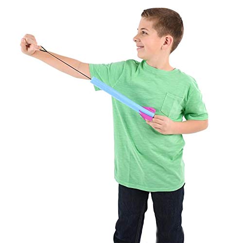 ArtCreativity Jumbo Foam Finger Rockets, Pack of 12, Slingshot Fly...