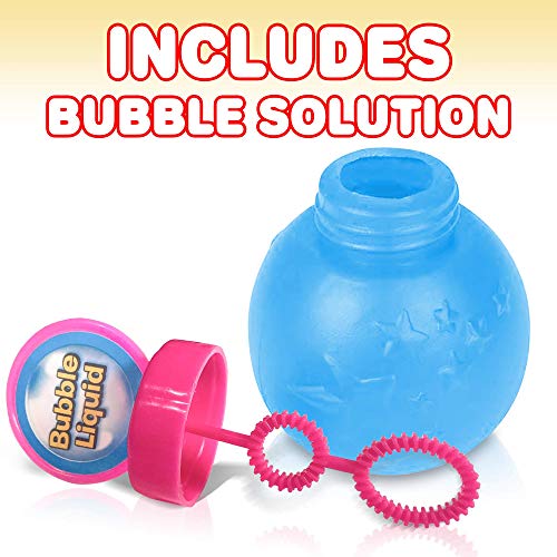 ArtCreativity Light Up Bubble Blower Wand - 13.5 Inch Illuminating...