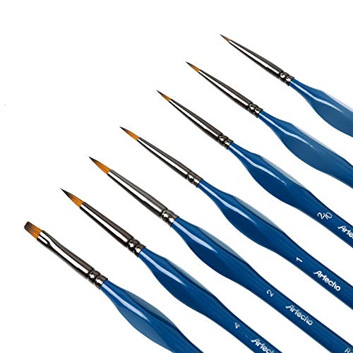 Artecho Detail Paint Brushes Set, Detail Art Brushes for All Level...