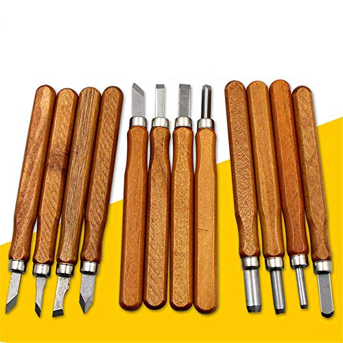 13Pcs Wood Carving Chisels Tools Kit Carve Scalpel DIY Craft Art H...