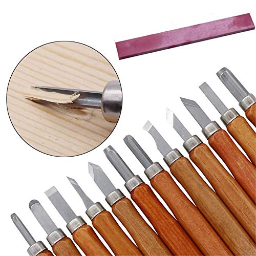 13Pcs Wood Carving Chisels Tools Kit Carve Scalpel DIY Craft Art H...