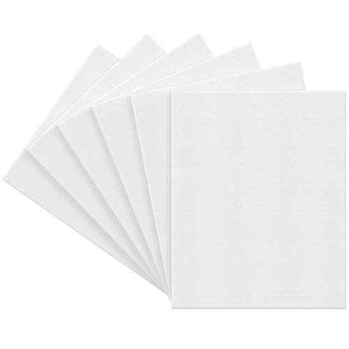 Arteza 16x20 Premium Stretched Canvas, Bulk Pack of 6, Primed, 10...