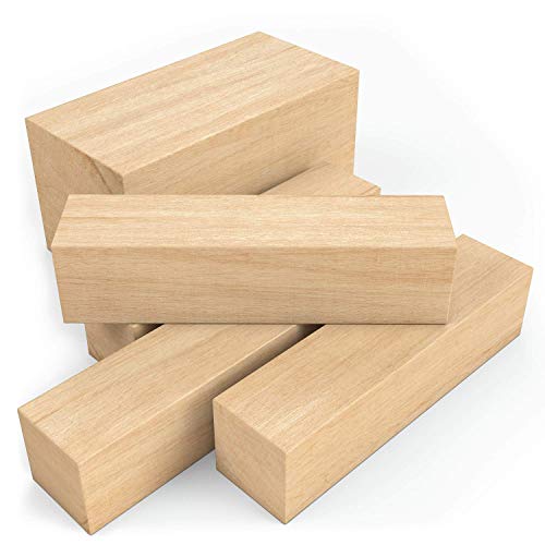 ARTEZA Basswood Carving Blocks for Carving, Crafting and Whittling...
