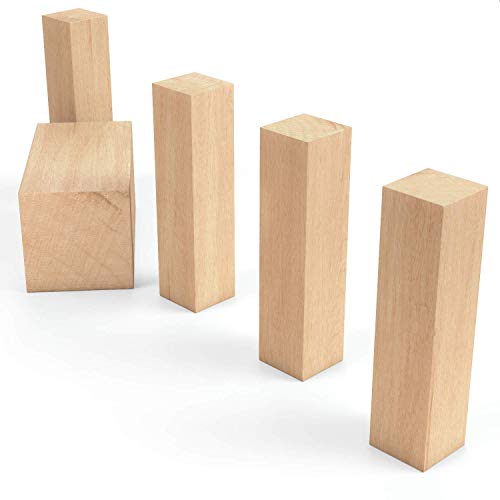 ARTEZA Basswood Carving Blocks for Carving, Crafting and Whittling...