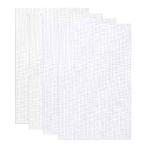 Artibetter 4pcs Aida Cloth Cross Stitch Cloth Classic Reserve Aida...