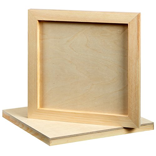 Artlicious - 4 Super Value Wood Panel Boards - Great Alternative t...