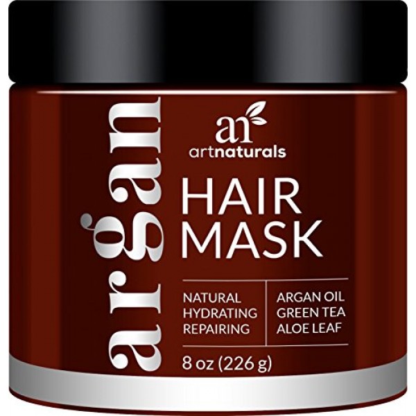 ArtNaturals Argan Oil Hair Mask - Deep Conditioner, 100% Organic J...