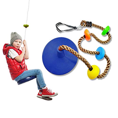 Artoflifer Tree Swing with Platforms and Disc Swings Seat Climbing...