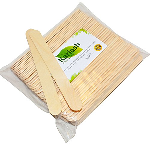 ArtWall Darice Jumbo Wood Craft Sticks – Natural Color – Perfect f...