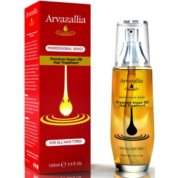 Argan Oil for Hair Treatment By Arvazallia Leave in Treatment & Co...