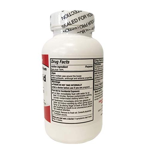 Boric Acid Granular Powder 4 oz