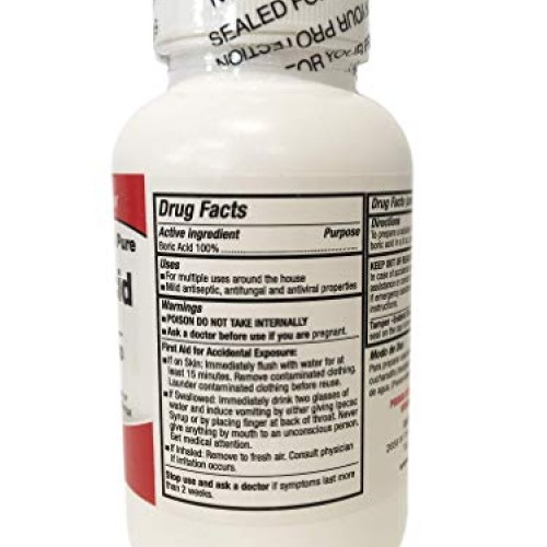 Boric Acid Granular Powder 4 oz