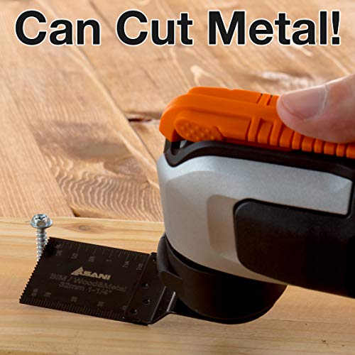 24-Piece Oscillating Multi-Tool Saw Blades and Accessories Set, Mu...
