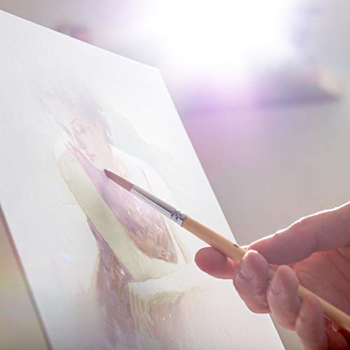 Pre-Primed Painting Canvas Panels, 28 Boards Multi-Pack, 5 x 7, 8 ...