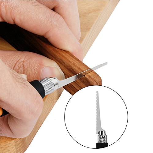 Asixx Craft Knife Blades, Craft Blade Exquisite Hobby Mini Razor S...