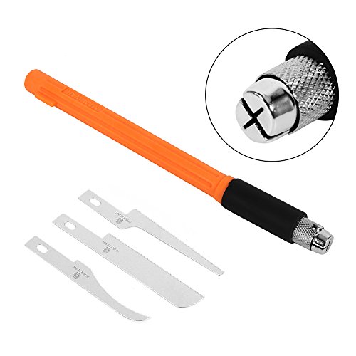Asixx Craft Knife Blades, Craft Blade Exquisite Hobby Mini Razor S...