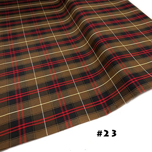 School Plaid Fabric, 100% Polyester, 60 Inches Wide, Over 100 Yard...