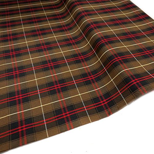 School Plaid Fabric, 100% Polyester, 60 Inches Wide, Over 100 Yard...