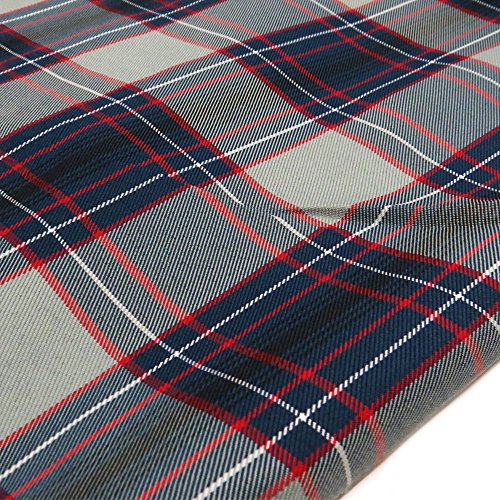 Uniform Plaid Fabric - 60 Wide | 100% Polyester - Checked Pattern...