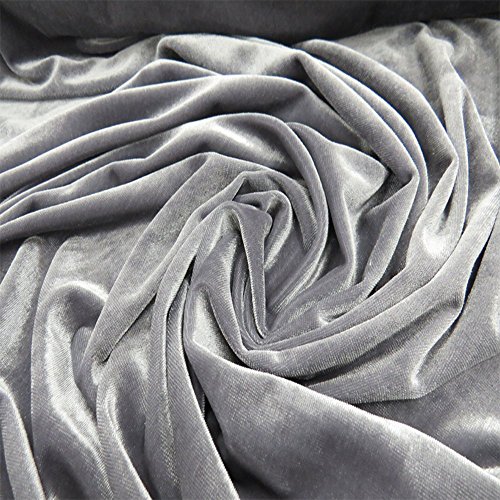 Velvet Fabric, 100% Polyester,Stretch, 58 Inches Wide, Over 100 Ya...