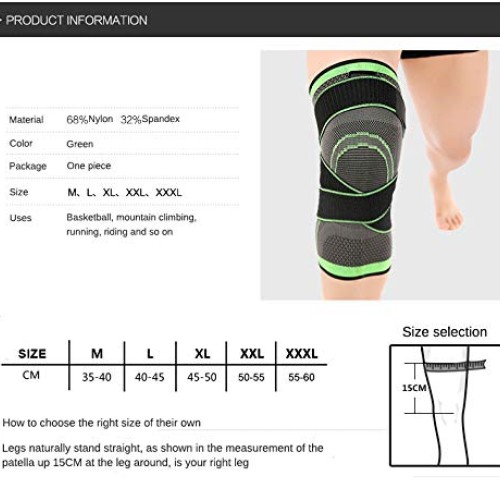 Knee Sleeve, Compression Fit Support -for Joint Pain and Arthritis...