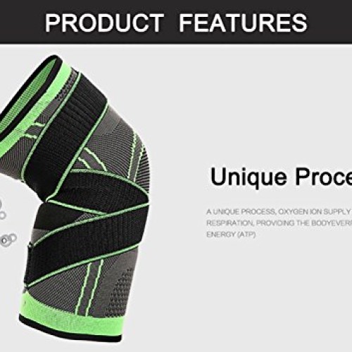 Knee Sleeve, Compression Fit Support -for Joint Pain and Arthritis...