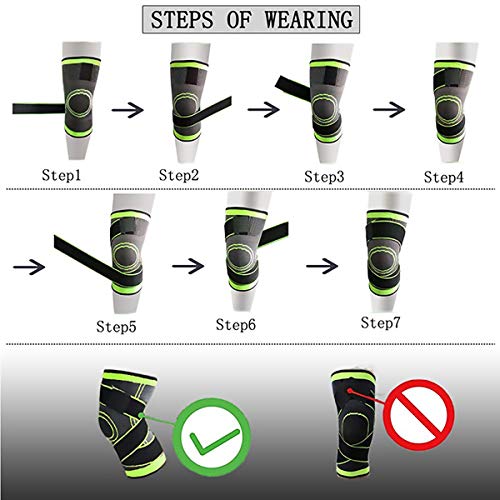 Knee Sleeve, Compression Fit Support -for Joint Pain and Arthritis...