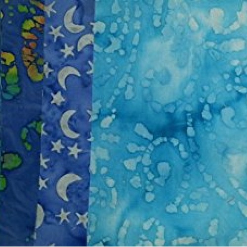 Lot of 100pcs Batik Quilt Blocks, Cotton Fabric Charm Pack, 5 Squ...