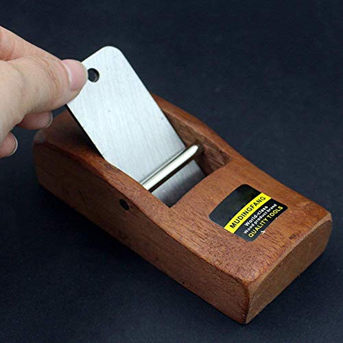Adjustable SpokeShave with Flat Base and Metal Blade for Wood Craf...